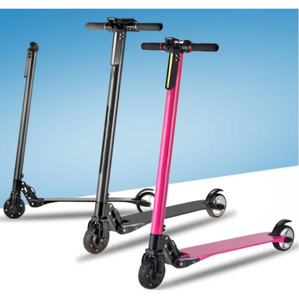 7KG Foldable Electric Scooter , mini folding e bikes Lightweight