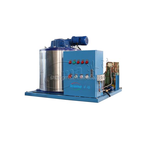 3T/24H Промышленная машина для изготовления ледяных хлопьев для рыболовства морепродукты ICEMA поставки пищевые напитки