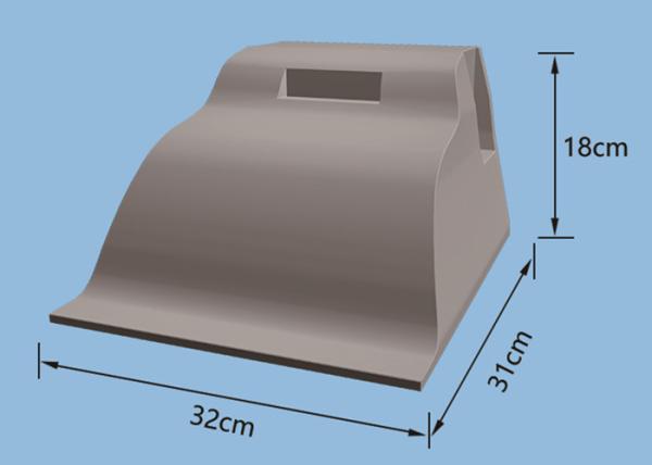 Pathway DIY Concrete Paver Molds , Railway Sleepers Cover Moulds Good Toughness