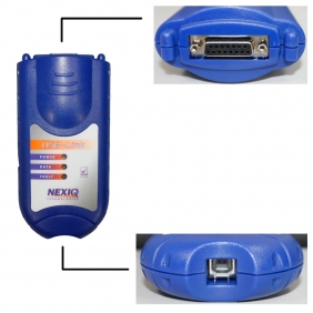 NEXIQ 125032 USB Link Truck Diagnostic Tool For Light / Medium Duty Trucks