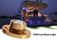 10V - economia de energia subaquática azul da pesca da noite das luzes do barco do diodo emissor de luz do Cree 30V