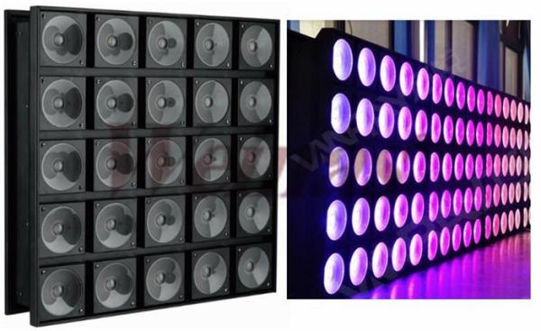 5*5 25 Eyes LED Stage Wash Lights / Matrix LED Lights RGB 3 In 1 Color
