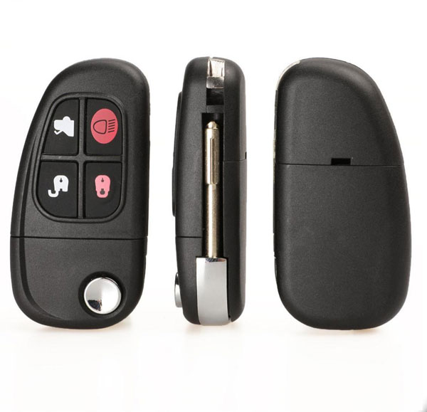 4 Buttons NHVWB1U241 ID60 Chip Car Key Fob Flip Remote Key 433Mhz