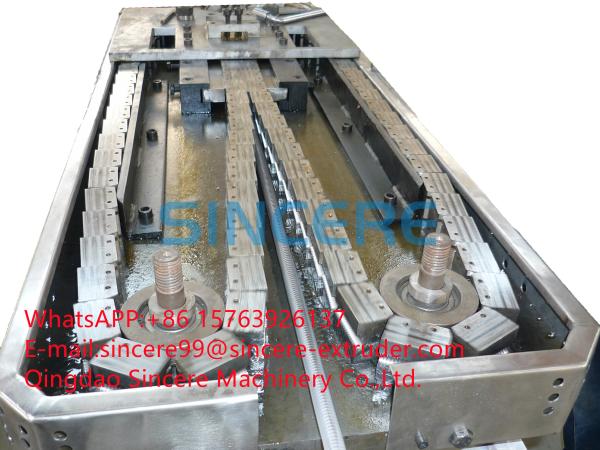 Automatic Plastic Corrugated Pipe Production Line Water Cooling Or Air Cooling