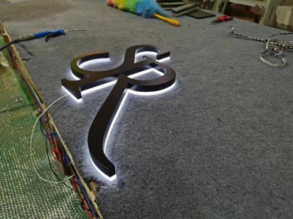 Hot selling custom sign outdoor advertising logo 3d backlit metal store letter