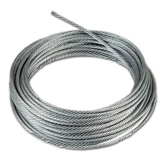 1.5mm Diâmetro de fio de aço galvanizado para vedação elétrica Tolerância ± 1% de aço de grau de aço