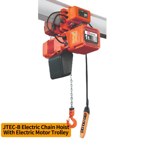 EC-B Electric Chain Hoist with Smooth Dual-Speed Frequency Control System and Ceramic Brake System for Heavy-Duty Applications