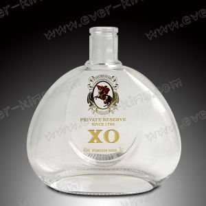 Garrafas de vidro ovais do licor de 750 ML