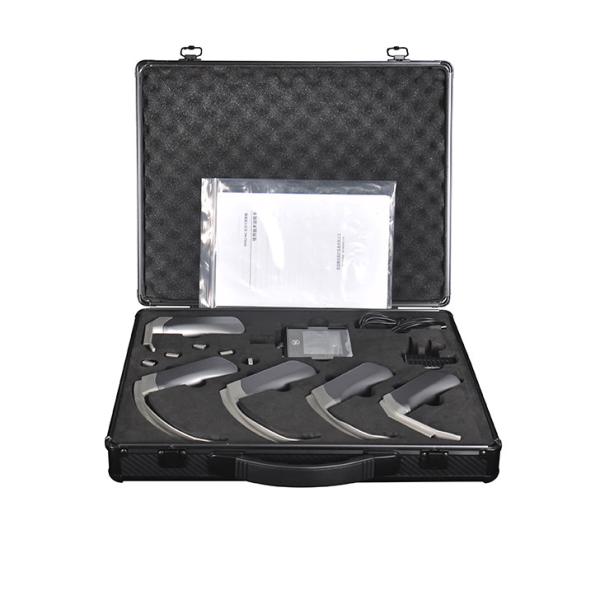 Removable Intubation Laryngeal Mirror Laryngoscope Set Portable Display 