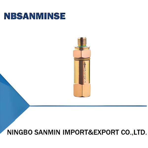 G1/8 And G1/4 Thread Interface THF Oil Return Check Valve For Maximum Pressure Of 15 Bar