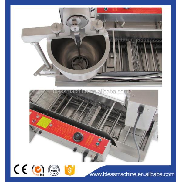 Donut Glazer Machine Fully Automatic Labour Saving Good Reputation 8cm Donut Size