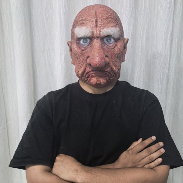 200g Lightweight Latex Monster Mask One Size Fit Most for Retailers and Costume Rentals