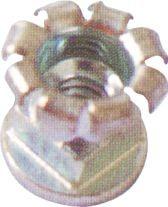 M6 M8 Yellow Zinc Or White Zinc  Plated Square Neck Rivet Nut For Screw Bolt Connection