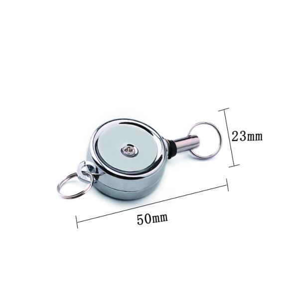 Deyi Сдвигаемый металлический значок катушка вращающийся клип аллигатора Студенты, учителя, офисные работники