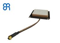 Antena de cerâmica branca UHF RFID 902-928MHz para leitor portátil RFID SMA Connector