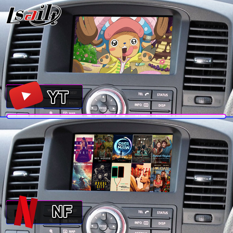 Lsailt Android Carplay Multimedia Screen for 2010-2015 Nissan Navara D40