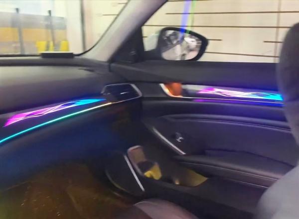 Ambient lights Rainbow symphony dynamic Ribbon style for Honda Ten generations INSPIRE/Accord(2018-2022)