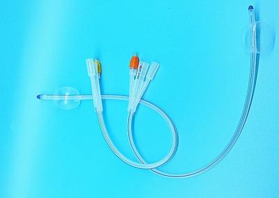Latex Free Foley Balloon Catheter , Silicone Urinary Catheter Easy Operation