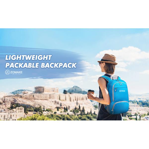 30l Packable Hiking Backpack Water Resistant Lightweight Foldable