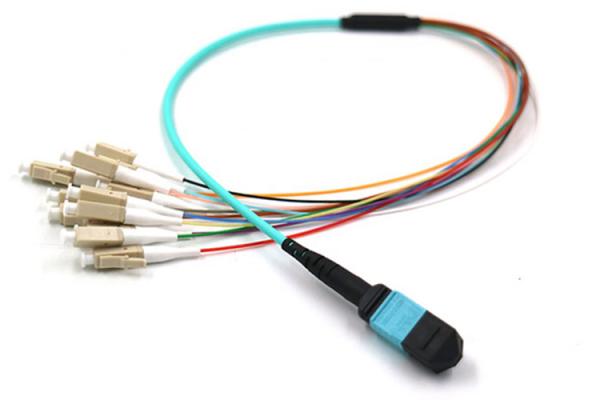 High Capacity 0.9mm Branch MPO MTP Cable Hydra Cable For Data Center