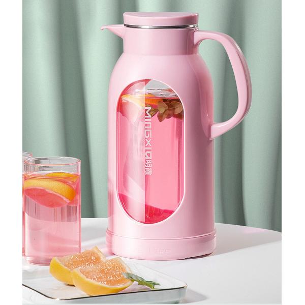 прозрачный кувшин стекла доказательства жары боросиликата 2000мл