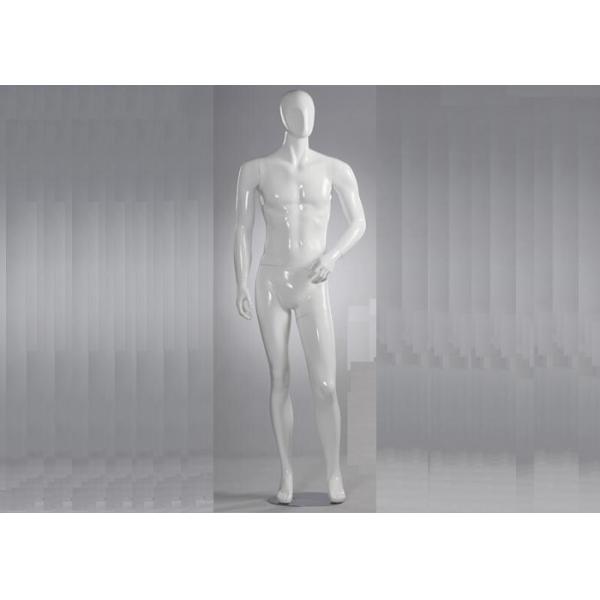 Eco Friendly Fiberglass Shop Window Mannequin , Standing Store Dummies Mannequins