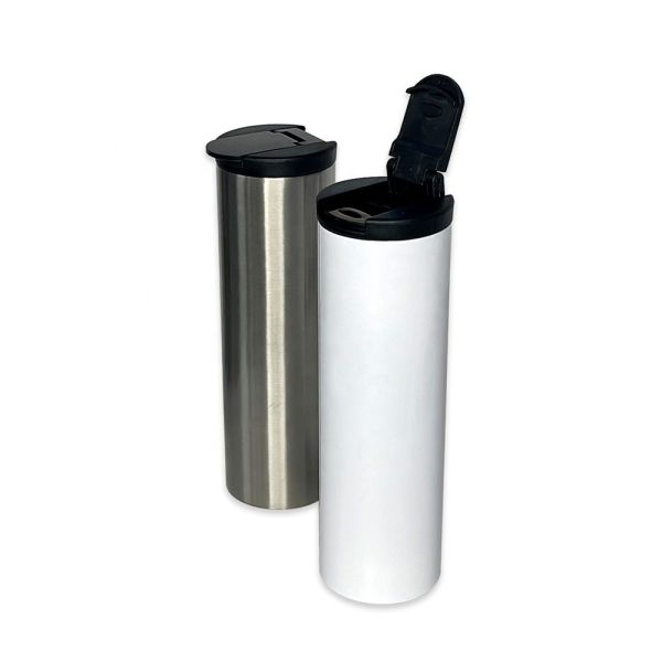 17oz Sublimation Water Bottle Blanks Custom Logo 500ml Double Wall Stainless Steel Coffee Straight Drink Bottles