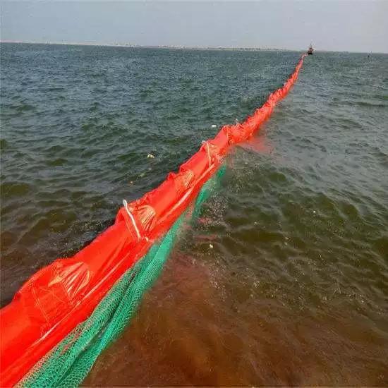 Silt Curtain Pvc Floating Silt Curtain Containment Boom Eco Friendly Oil Spilling Boom