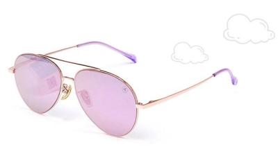 KIDS AVIATOR SUNGLASSES 61206 METAL FRAMES RAYBAN FASHIONABL CHILDREN NON POLARIZED