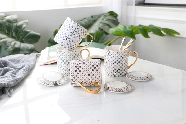 vitrified Creative 12oz Matte Tea Milk Fine Porcelain Coffee Mugs