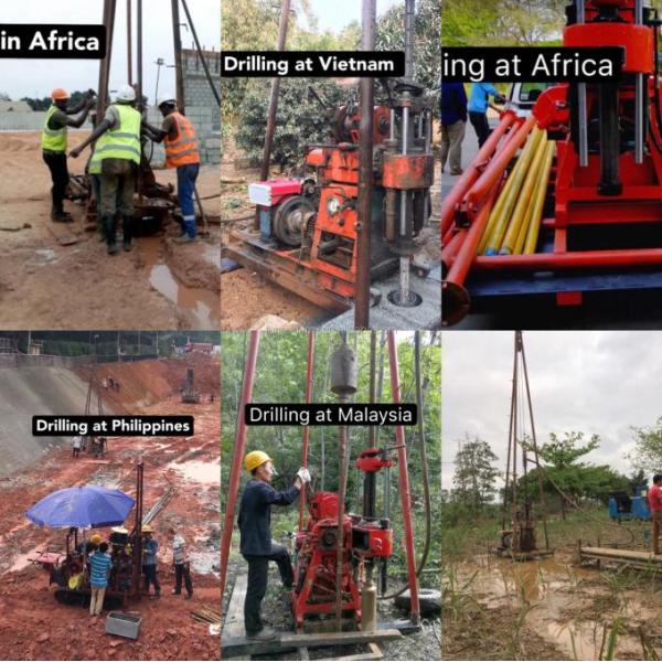 OEM 150 метров глубины XY-1A Core Drill Rig для инженерных исследований