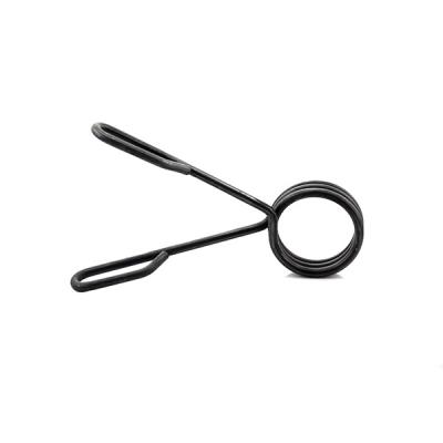 Torque alto helicoidal diminuto preto da mola de torsão para a indústria eletrônica