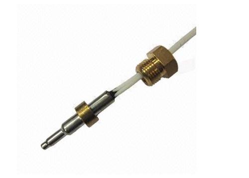 Stainless Steel Housing Brass Ring Thermistor NTC Temperature Sensor 100KOhm 3950 For Water Heater And Coffee Maker