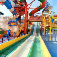 Fiberglass Pool Spiral Slide Commercial Water Play Equipment