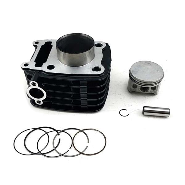 Black Custom Discover 135 Motorcycle Cylinder Block Piston Kit for Bajaj Discover 135
