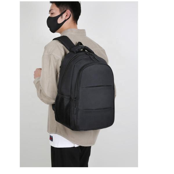 Puerto de carga USB Mochila de trabajo de negocios Mochila de escuela de adolescentes Logotipo del cliente