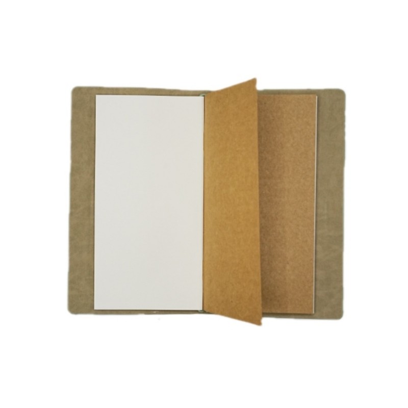 Personalised Saddle Stitching Leather Bound Notebook A6 80gsm Diary Journal For Women