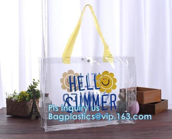 Crossbody Messenger Shoulder Bag Sling Bag, transparent handbag tote shoulder PVC sling clear vinyl beach bag, handy bag