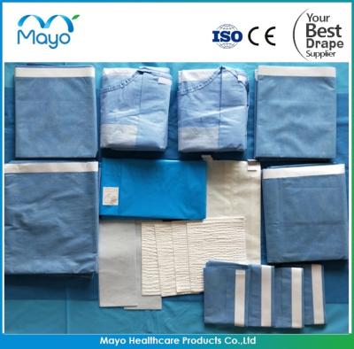 2023 blocos universais de Major Surgery Surgical Kits Drape do hospital descartável estéril