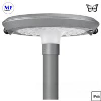Outdoor LED Solar Garden Light IP66 Waterproof Solar Wall Pillar Garden Street Light Road Lighting With Sensor