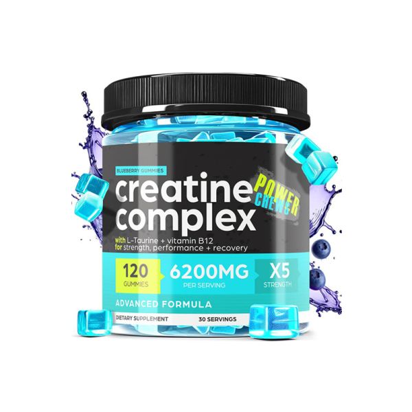 Sugar Free Creatine Gummy With 5g Pure Creatine For Convenient Pre Workout Energy