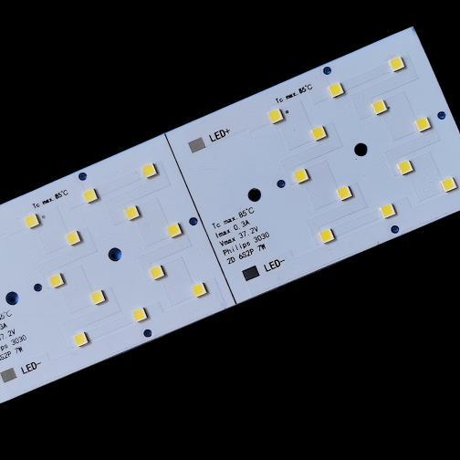 Custom 12 in 1 SMD 3030 LED PCB Board for Street Light Flood Light Roadway Highway Garden Tunnel Light