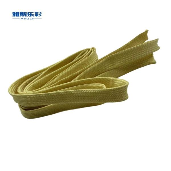 Kevlar Fiber Braided Sleeve Cut Resistant For Critical Components