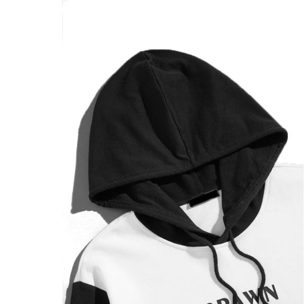 Cashmere Plus Size Pullover Sweater Hoodies Hit Color Sweater Pullover Wool Hoodie