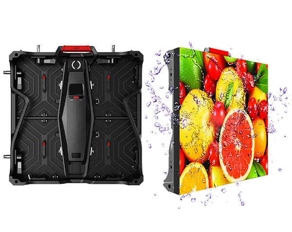 Slim Lightweight Outdoor Rental LED Display Waterproof For Advertising , Quick Assembling