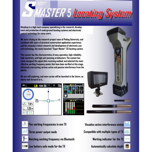 Himalaya locating system S5, master 5 locating system, Guidance instrument