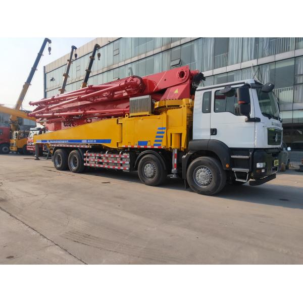52-метровый бетонный насосный грузовик, шасси ISUZU SITRAK