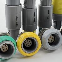 IP65 Equipo circular Conectores eléctricos médicos Resistencia a la temperatura