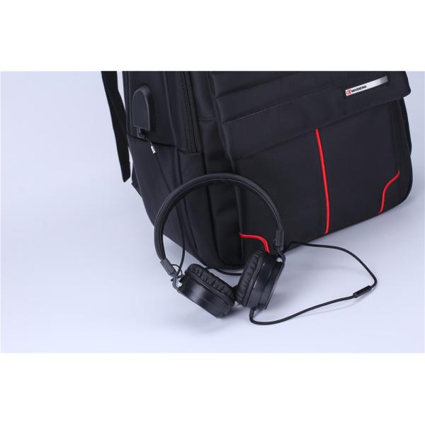 Business Traveling Multifunctional Laptop Backpack Eco - Friendly Nylon Fabric