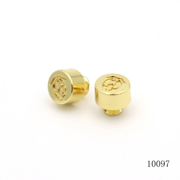 Premium Metal Logo Rivet Stud Custom Thick Rivet with Screw for Leather Decoration Bag Garment Jeans